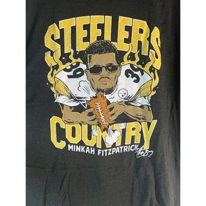Pittsburgh Steelers Homage Giant Eagle Exclusive Shirt MINKAH FITZPATRICK XL
